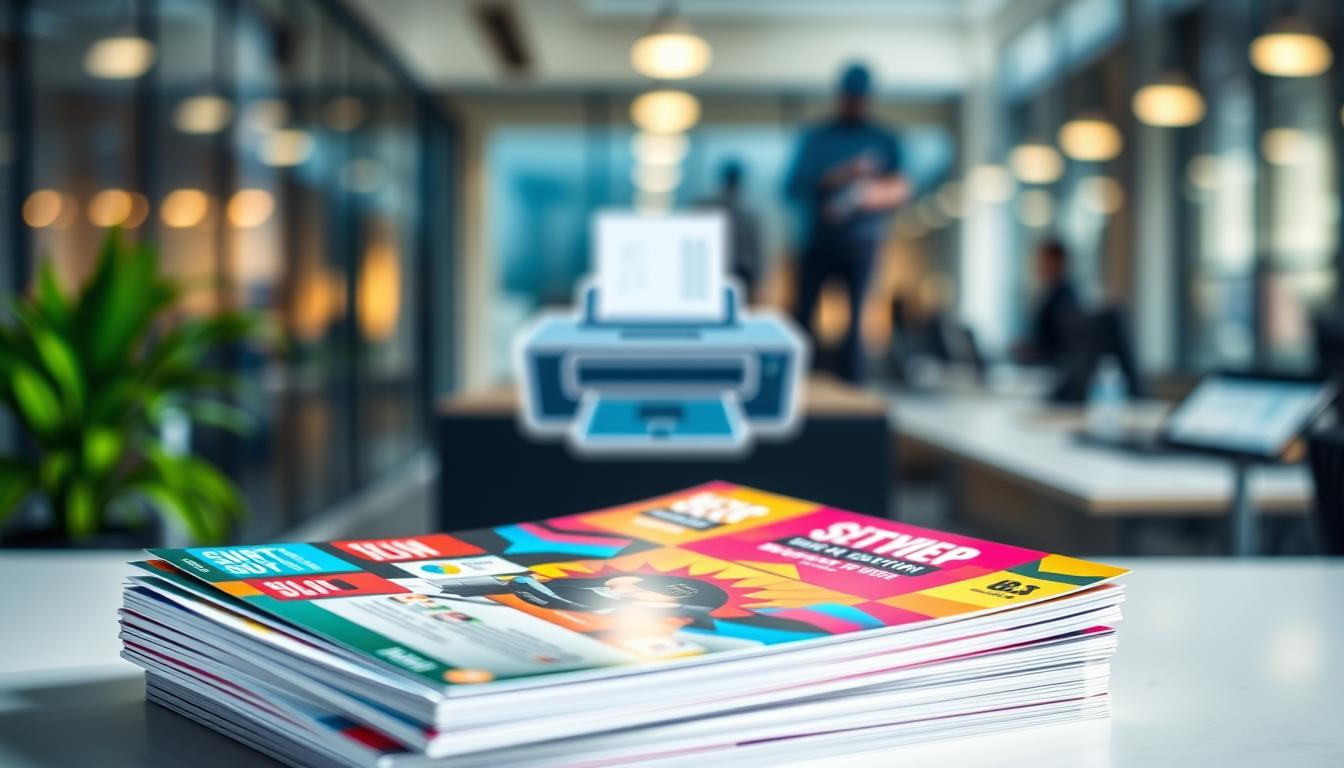 short run color flyer printing